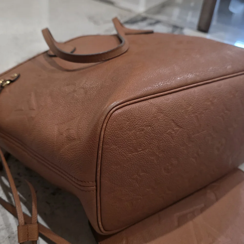 Louis Vuitton Empriente Neverfull MM Cognac